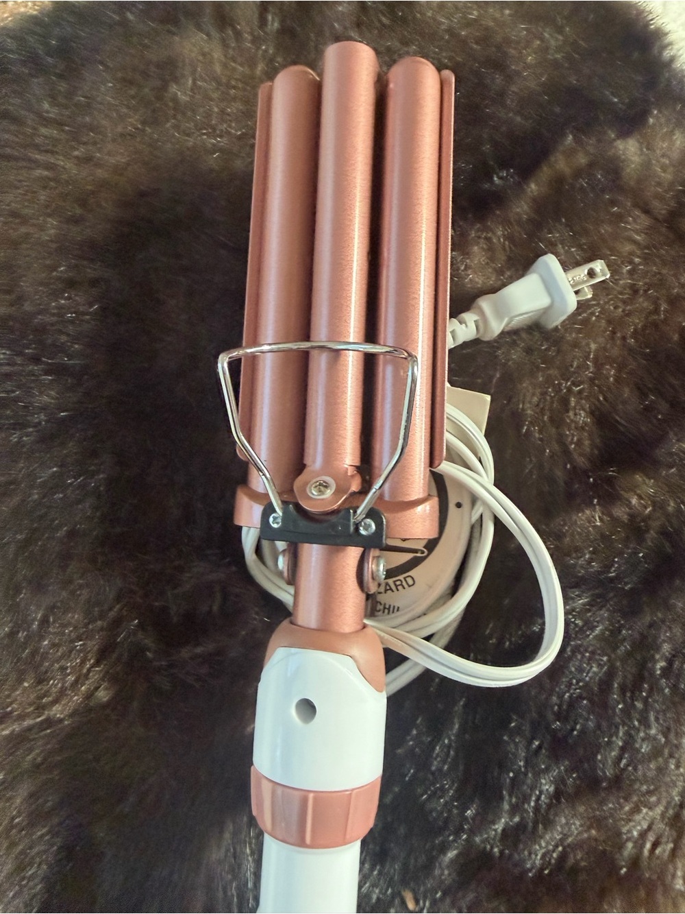 Rose Gold Triple Barrel Hair Waver - Home Accents